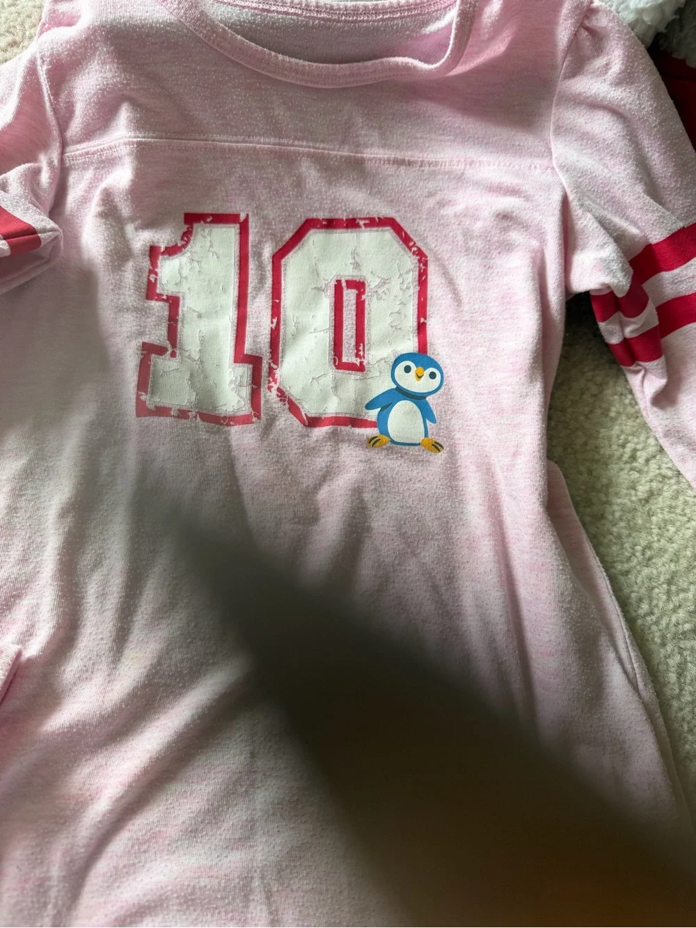 American Girl Holiday Penguin Pajama set with slippers